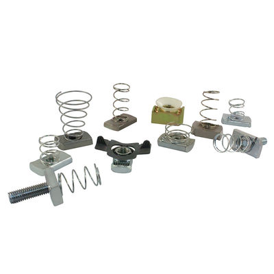 Unistrut Canal Cuadrado Nut 12 mm Canal de acero al carbono para acero en forma de C