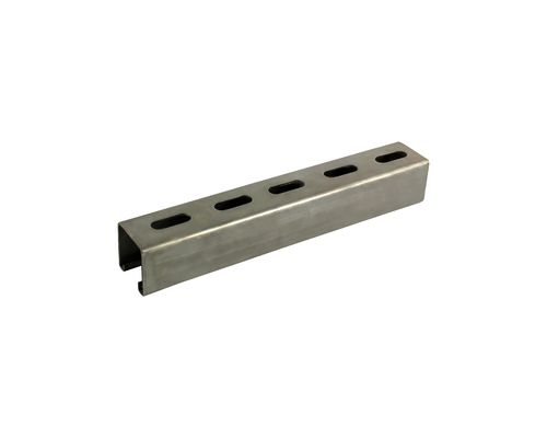 Gi con ranura en el canal C 41x41 1-5/8 X 1-5/8 Metal con ranura