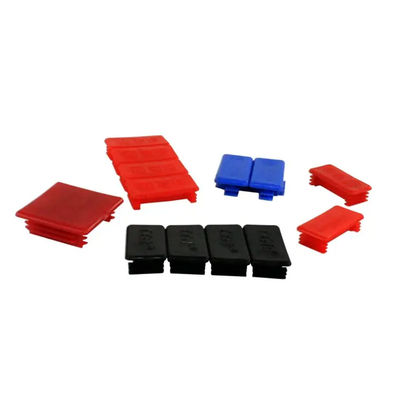 comprar Capas de extremo de tubería de PVC cuadrado 41x41 41x21 41x62 tapa de tapones de conexión interpolante online manufacture