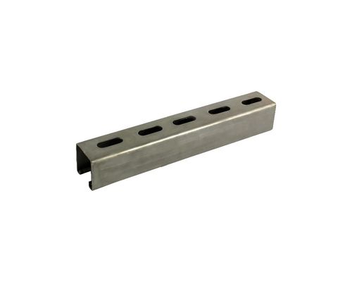 comprar 41x41x2.5 Hdg tipo de canal de apoyo con agujeros C U canal de apoyo online manufacture