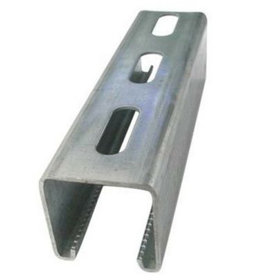 comprar Unistrut de canal de estrujo recubierto de polvo negro online manufacture